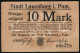 Notgeld Lauenburg I. Pom. 1918, 10 Mark, Kontroll-Nr. 000579  - [11] Emisiones Locales