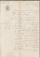VP 4 FEUILLES - 1884 - VENTE - BOURG - BAGE LE CHATEL - VICOMTE DE BALORE A CRONAT - ST DENIS - COMTE CHARLES DE COSSART - Manuskripte