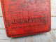 Delcampe - Ancienne Boite Publicitaire Plaques Soudure Fer Acier J. Laffitte Ca1900 / Forgeron - Boxes