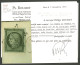 Lettre. No 2c, Vert Très Foncé, Petit Bdf, Obl étoile Sur Lettre De Janv 53 Pour Paris. - TB - R - 1849-1850 Cérès