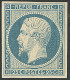 ** No 10, Bleu, Superbe. - RR - 1852 Luis-Napoléon