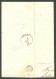 Deux émissions. Nos 43 Coupé En Diagonale + 37, Obl Gc 1567, Sur Lettre De Fourmies 5 Oct 71, Taxée "2" (pour Timbre Cou - 1870 Bordeaux Printing
