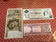 3 BILLETS VOIR LE SCAN POUR L’ÉTAT - Lots & Kiloware - Banknotes