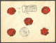 Lettre Cad "*Vinh*/Annam" Déc 1910 Sur Chine 29 + 35(2), Sur Enveloppe Chargée Pour Rodez. - TB - Sonstige & Ohne Zuordnung