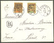 Lettre Cad "Canton" Mai 1905, Sur N°54 + 60 Sur Enveloppe Recommandée Pour Paris. - TB - Otros & Sin Clasificación