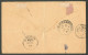 Lettre Cad "Canton-Chine" Oct 1907 Sur Canton 37 + 43 Sur Enveloppe Recommandée Pour L'Inde, Arr. Tuticorin (Thoothukudi - Other & Unclassified