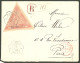 Lettre Cad "Djibouti/Postes". No 4, Bloc De 10 Sur Lettre Recommandée Pour Paris,1894. - TB. - R - Altri & Non Classificati