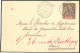 Lettre Cad "Petit Canal/Guadeloupe" Oct 96 Sur N°34, Sur Enveloppe Pour Paris, 1896. - TB. - R - Otros & Sin Clasificación