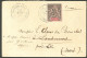 Lettre Cad "Guadeloupe/Trois Rivières" Avril 96 Sur N°34, Sur Enveloppe Pour Lille, Réexpédiée En Algérie. - TB - Altri & Non Classificati