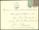 Lettre Cad "Inde/Yanaon". Nos 4 + 5 Sur Enveloppe Pour Paris, 1901. - TB. - R - Otros & Sin Clasificación