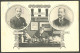 Lettre Cad Bleu "Majunga/Madagascar" Mai 1904 Sur N°53 + 54 Paire Verticale, Sur CP Illustrée Recomm. Pour Paris. - TB - Autres & Non Classés