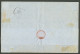 Lettre Losange MQE Sur CG No 3 à 5, Cad "Martinique /ST Pierre". Sur Lettre Pour Bordeaux, 1870. - TB - Altri & Non Classificati