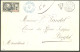 Lettre Taxe. Cad Bleu "Boghe", Sur N°8 Sur Lettre De St Louis, 1906, TB. - R - Altri & Non Classificati
