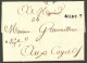 Lettre Nippes (Jamet N°1). Lettre Avec Texte Daté à L'Azille Le 30 Janvier 1774 Pour Les Cayes. - Haití