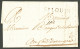 Lettre St Louis (Jamet N°3). Lettre Avec Texte Daté Du 13 Juin 1784 Pour Le Fond Des Nègres. - TB - Haití