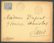 Lettre Cad "Conakry/Sénégal". CG No 51 Sur Enveloppe Pour Paris. Au Recto, Cachet Rouge "corr. Des Armées/L.M. N°1", 189 - Other & Unclassified