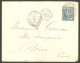 Lettre Cad "Kayes/Soudan Français". CG No 51 Sur Enveloppe Pour Brive. Au Recto, Cad Bleu "corr.d.arm/Lig J Paq F N°1".  - Altri & Non Classificati