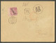 Lettre Cad "Papeete/Taiti". No 17 Sur Enveloppe Recommandée Pour Paris Avec AR, 1894. - TB. - Sonstige & Ohne Zuordnung