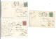 5 CPA TORINO  En 1914! (voir Timbres) - Sammlungen & Lose