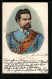 AK König Ludwig II. Von Bayern In Uniform, 1845-1886  - Königshäuser