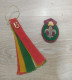 Vintage King's Scout Bulgaria C. 1929 Patch & Rover Flash / Boris III Monogram Badge - Andere & Zonder Classificatie