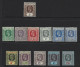 Fiji 1912 - 1927  KGV Group Of 12 To 2/- & 2/6 Fine Mint - Fidschi-Inseln (...-1970)