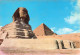 EGYPTE - Giza - The Sphinx And The Pyramid Of Cheops - Vue Générale - Carte Postale - Gizeh