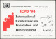 ICPD-Konferenz über Bevölkerung Und Entwicklung In Kairo 1994, Folder Mit ETB - Autres & Non Classés