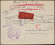 Frei Durch Ablösung Reich Auswärtiges Amt Wert-Brief BERLIN 28.1.1929 Orts-Brief - Altri & Non Classificati