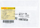 NCP 25 - 1-a ORCHIDS, Romania - INTERNATIONAL Registered - 2011 - Briefe U. Dokumente