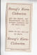 Resag`s Kern Cichorien Erfindung Der Dampfmaschine James Watt  Von 1910 - Tea & Coffee Manufacturers