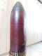 Obus Rouge Allemand Et Douille 1908 Ww1 Neutralisé De 75mm - Decorative Weapons