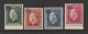 Greece 1946 Reinstatement Of King George II Set MNH T0918 - Unused Stamps