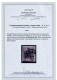 O 1850, 10 Cent. Nero, Tipo I Carta A Mano, Con Spazio Tipografico Orizzontale Inferiore, Annullo "MILAN(O) 29/5", Cert. - Lombardo-Vénétie