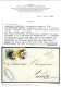Cover 1850, Lettera Da Milano Il 4.12 Per Pavia Affrancata Con 5 Cent. Arancio E 10 Cent. Nero Carta A Mano Con Spazio T - Lombardy-Venetia