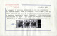 O 1850, Striscia Di Tre 10 Cent. Nero Carta A Mano Con Spazio Tipografico In Alto Su Tutti I Valori, Cert. Alberto Diena - Lombardo-Vénétie