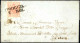 Cover Chioggia, SD Punti 7, Lettera Del 7.3.1852 Per Padova Affrancato Con 15 Cent. Rosa II Tipo Carta A Mano, Sass. 5 / - Lombardy-Venetia