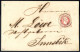Cover "St. Valentin Auf Der Haide", Klein 4527 A Punkte 40, Brief Vom 23.1.1868 Nach Innsbruck Frankiert Mit 5 Kr. Rot,  - Other & Unclassified