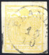 O 1854, 1 Kr. Gelb In Type III MP, Entwertet "Planina 15/10", ANK 1a/MP - Sonstige & Ohne Zuordnung