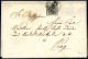 Cover 1850, Ortsbrief Von Prag Am 30.12. Frankiert Mit 2 Kr.grauschwarz Type III Handpapier, Horizontaler Bug, ANK 2 - Autres & Non Classés