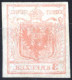 O 1850, 3 Kr. Rot In Type III Handpapier, Gestempelt, ANK 3 - Other & Unclassified