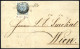 Cover 1850, Brief Von Georgswalde Vom 16.2. Nach Wien Frankiert Mit 9 Kr. Blau Type IIIa Handpapier, Nachgestempelt Drei - Other & Unclassified