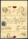 Cover 1851/1853, Zwei Irrläuferbriefe Von Clausenberg Nach Blarnicran (Ungarn) Frankiert Mit Je Mit 9 Kr. Blau Type I Vo - Andere & Zonder Classificatie