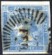 O 1851, 0,6 Kreuzer Blau Type Ib Mit Strahlenstempel Von Wien, Befund Ferchenbauer, ANK 6 - Zeitungsmarken