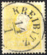 O 1858, 2 Kreuzer Gelb In Type II, Gestempelt Kreibitz 14.1., Pracht, Befund Goller, ANK 10 II / 70,- - Altri & Non Classificati