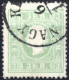 O 1858, 3 Kreuzer Bläulichgrün In Type II Auf Kartonpapier 0,12mm, Gestempelt, Pracht, Befund Goller, ANK 12 IIb / 290,- - Andere & Zonder Classificatie