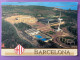 CPSM   17 X 12  BARCELONA   L’Esplanada Olimpica Dont Le Stade   Joli Plan     Bon état - Soccer