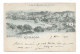 Postcard Curaçao Netherlands Antilles View Of Quarantine Station Undivided Posted 1901 Guadelupe Stamp - Curaçao