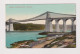WALES - Menai Suspension Bridge Unused Vintage Postcard - Anglesey