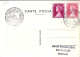 MONACO N° 478/479/480/481/482 S/CP. DE MONACO/8° BOURSE PHIL/11.5.57   - Lettres & Documents